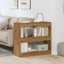 Estantería/divisor de espacios roble artisan 80x30x72 cm by , Bookcases and shelves - Ref: Foro24-856815, Price: 60,79 €, Dis...
