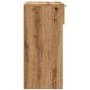 Mesa consola madera de ingeniería roble artesanal 90x36x75 cm by , Side tables - Ref: Foro24-856946, Price: 69,87 €, Discount: %