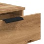 Mesa consola madera de ingeniería roble artesanal 90x36x75 cm by , Side tables - Ref: Foro24-856946, Price: 69,87 €, Discount: %