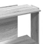 Librería 3 estantes madera ingeniería gris sonoma 60x30x80 cm de , Librerías y estanterías - Ref: Foro24-860261, Precio: 44,59 €