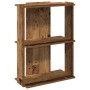 Librería 3 niveles madera ingeniería madera vieja 60x30x80 cm by , Bookcases and shelves - Ref: Foro24-860263, Price: 42,08 €...