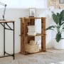 Librería 3 niveles madera ingeniería madera vieja 60x30x80 cm by , Bookcases and shelves - Ref: Foro24-860263, Price: 42,08 €...