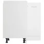 White wooden corner lower cabinet 75.5x75.5x81.5 cm by vidaXL, Kitchen cabinets - Ref: Foro24-802489, Price: 108,89 €, Discou...