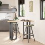 Patas mesa bar forma T 2 uds acero antracita 50x35x(100-101)cm de , Patas para mesas - Ref: Foro24-4013090, Precio: 144,40 €,...