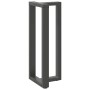 Patas mesa bar forma T 2 uds acero antracita 50x35x(100-101)cm de , Patas para mesas - Ref: Foro24-4013090, Precio: 144,40 €,...
