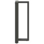 Patas mesa bar forma T 2 uds acero antracita 50x35x(100-101)cm de , Patas para mesas - Ref: Foro24-4013090, Precio: 144,40 €,...