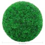 Künstliche Buchsbaumkugeln 2 Einheiten 35 cm von vidaXL, Künstliche Flora - Ref: Foro24-315480, Preis: 51,56 €, Rabatt: %