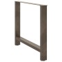 Patas para mesa de centro de acero natural 2 uds 100x(72-73) cm by , Table legs - Ref: Foro24-4013323, Price: 105,89 €, Disco...