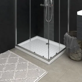 Shower tray with white ABS dots 90x70x4 cm by vidaXL, Shower trays - Ref: Foro24-148896, Price: 99,01 €, Discount: %