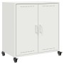 Aparador de acero laminado en frío blanco 68,5x39x72 cm von , Sideboards - Ref: Foro24-846661, Preis: 104,79 €, Rabatt: %
