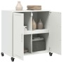 Aparador de acero laminado en frío blanco 68,5x39x72 cm von , Sideboards - Ref: Foro24-846661, Preis: 104,79 €, Rabatt: %