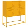 Aparador de acero laminado en frío amarillo 100,5x39x107 cm by , Sideboards - Ref: Foro24-846599, Price: 109,84 €, Discount: %