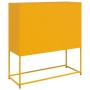 Aparador de acero laminado en frío amarillo 100,5x39x107 cm by , Sideboards - Ref: Foro24-846599, Price: 109,84 €, Discount: %