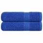 Toallas de ducha 2 uds 100% algodón azul 70x140 cm 360 gsm von , Handtücher - Ref: Foro24-136713, Preis: 27,59 €, Rabatt: %