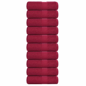 Toallas 10 uds 100% algodón burdeos 30x30 cm 360 gsm von , Handtücher - Ref: Foro24-136730, Preis: 18,17 €, Rabatt: %