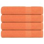 Toallas de sauna 4 uds 100% algodón naranja 80x200 cm 360 gsm von , Handtücher - Ref: Foro24-136912, Preis: 48,82 €, Rabatt: %