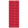 Toallas invitados 10 uds 100% algodón rojo 30x50 cm 360 gsm von , Handtücher - Ref: Foro24-136925, Preis: 27,09 €, Rabatt: %