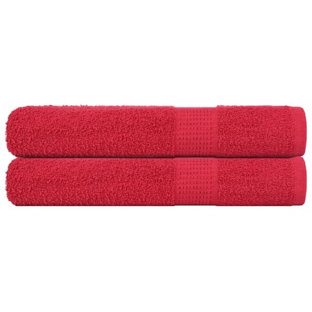 Toallas 2 uds rojo 100x200 cm 360 gsm 100% algodón von , Handtücher - Ref: Foro24-136938, Preis: 36,64 €, Rabatt: %