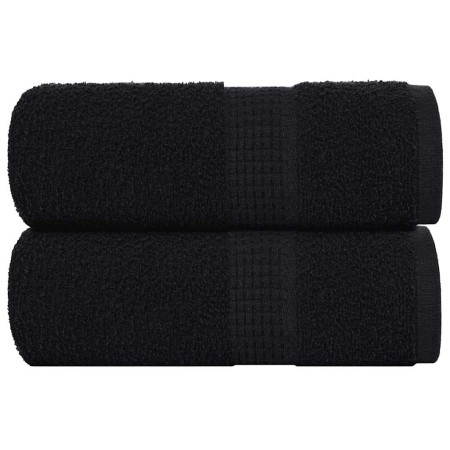 Toallas de jabón 2 uds negro 30x30 cm 360 gsm 100% algodón by , Towels - Ref: Foro24-136944, Price: 11,79 €, Discount: %