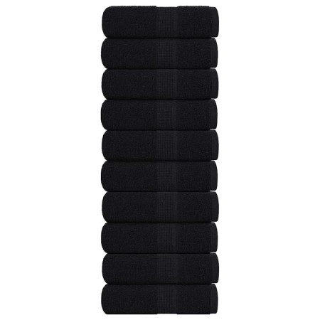 Toallas de jabón 10 uds negro 30x30 cm 360 gsm 100% algodón von , Handtücher - Ref: Foro24-136946, Preis: 25,00 €, Rabatt: %