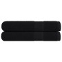 Toallas de sauna 2 uds 100% algodón negro 80x200 cm 360 gsm by , Towels - Ref: Foro24-136959, Price: 35,96 €, Discount: %