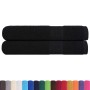 Toallas de sauna 2 uds 100% algodón negro 80x200 cm 360 gsm by , Towels - Ref: Foro24-136959, Price: 35,96 €, Discount: %