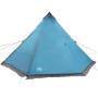 Tienda de campaña familiar tipi 6 personas impermeable azul by , tents - Ref: Foro24-4009446, Price: 191,86 €, Discount: %