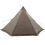 Tienda de campaña familiar tipi 6 personas impermeable marrón by , tents - Ref: Foro24-4009450, Price: 191,86 €, Discount: %