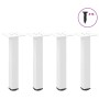 Patas para mesa de centro 4 uds acero blanco 30-32 cm von , Tischbeine - Ref: Foro24-4012449, Preis: 36,91 €, Rabatt: %