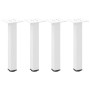 Patas para mesa de centro 4 uds acero blanco 30-32 cm von , Tischbeine - Ref: Foro24-4012449, Preis: 36,91 €, Rabatt: %