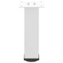 Patas para mesa de centro 4 uds acero blanco 30-32 cm by , Table legs - Ref: Foro24-4012461, Price: 60,26 €, Discount: %