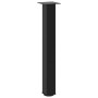 Patas para mesa de centro 4 uds acero negro 72-74 cm by , Table legs - Ref: Foro24-4012468, Price: 67,72 €, Discount: %