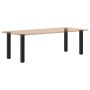 Patas para mesa de centro 4 uds acero negro 72-74 cm by , Table legs - Ref: Foro24-4012468, Price: 67,72 €, Discount: %