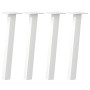 Patas para mesa de centro 4 uds acero blanco 42 cm by , Table legs - Ref: Foro24-4012489, Price: 42,01 €, Discount: %