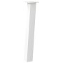 Patas para mesa de centro 4 uds acero blanco 72 cm by , Table legs - Ref: Foro24-4012505, Price: 85,72 €, Discount: %