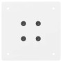 Patas para mesa de centro 4 uds acero blanco 72 cm by , Table legs - Ref: Foro24-4012505, Price: 85,72 €, Discount: %