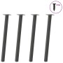 Patas para mesa de centro 4 uds acero antracita 72 cm by , Table legs - Ref: Foro24-4012494, Price: 57,40 €, Discount: %