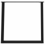 Patas para mesa comedor forma U 2uds acero negro 70x(72-73)cm von , Tischbeine - Ref: Foro24-4012792, Preis: 70,87 €, Rabatt: %