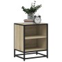 Mesitas noche 2uds madera ingeniería roble sonoma 40x31x50cm by , Nightstands - Ref: Foro24-848702, Price: 62,68 €, Discount: %