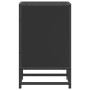 Mesitas de noche 2uds madera ingeniería negro 40x31x50 cm metal by , Nightstands - Ref: Foro24-848700, Price: 64,57 €, Discou...