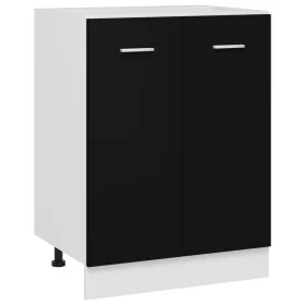 Technik Küchenschrank schwarz 60x46x81,5 cm von vidaXL, Küchenschränke - Ref: Foro24-801189, Preis: 96,35 €, Rabatt: %