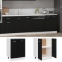 Technik Küchenschrank schwarz 60x46x81,5 cm von vidaXL, Küchenschränke - Ref: Foro24-801189, Preis: 98,36 €, Rabatt: %