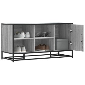Banco zapatero madera de ingeniería gris sonoma 100x40x53,5 cm von , Bänke für Hallen und Lager - Ref: Foro24-849217, Preis: ...