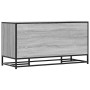 Banco zapatero madera de ingeniería gris sonoma 100x40x53,5 cm by , Benches for halls and storage - Ref: Foro24-849217, Price...