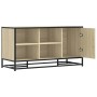 Banco zapatero madera de ingeniería roble sonoma 100x40x53,5 cm by , Benches for halls and storage - Ref: Foro24-849215, Pric...
