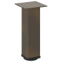Patas para mesa de centro 4 uds acero acero natural 30-32 cm by , Table legs - Ref: Foro24-4012463, Price: 67,31 €, Discount: %