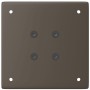 Patas para mesa de centro 4 uds acero acero natural 30-32 cm by , Table legs - Ref: Foro24-4012463, Price: 67,31 €, Discount: %