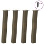Patas para mesa de centro 4 uds acero acero natural 72 cm de , Patas para mesas - Ref: Foro24-4012507, Precio: 85,66 €, Descu...