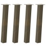 Patas para mesa de centro 4 uds acero acero natural 72 cm de , Patas para mesas - Ref: Foro24-4012507, Precio: 85,66 €, Descu...