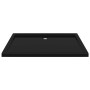 Plato de ducha rectangular ABS negro 70x100 cm